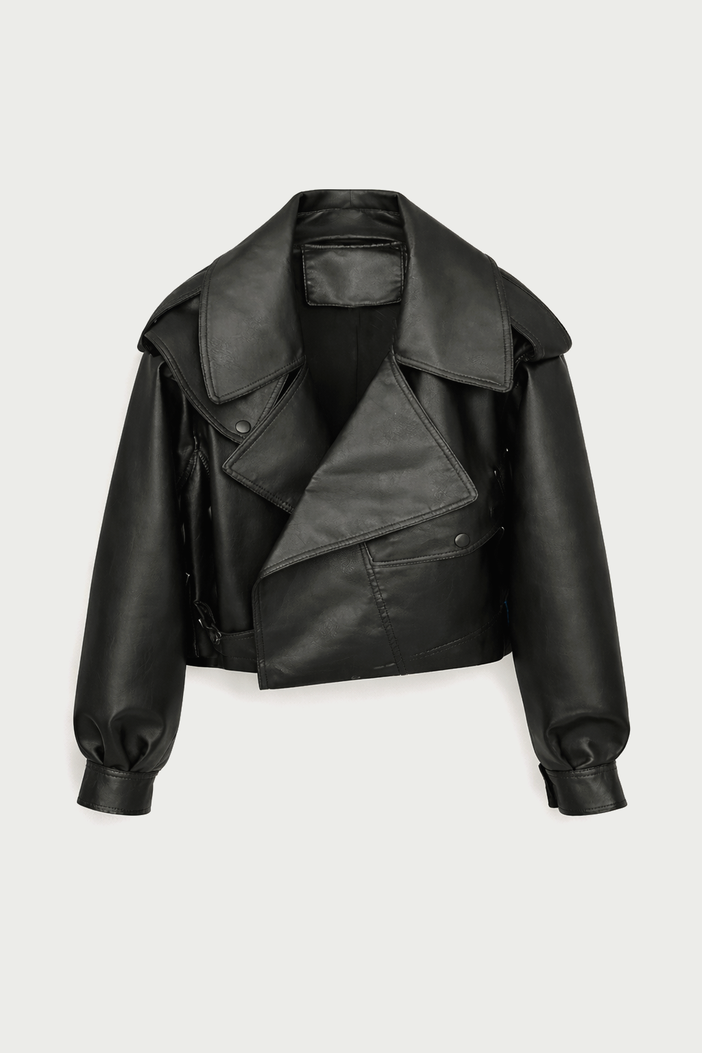 Vegan Leather Jacket - Black – Haute & Rebellious