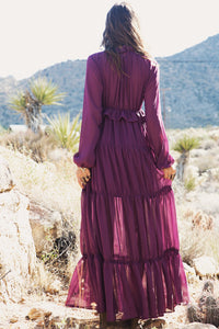 Estelle Tiered Ruffle Maxi Dress - Haute & Rebellious