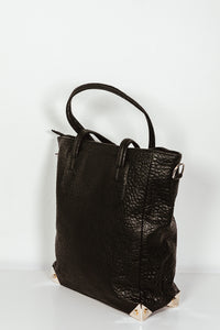 Slim Tote Medium Bag - Black
