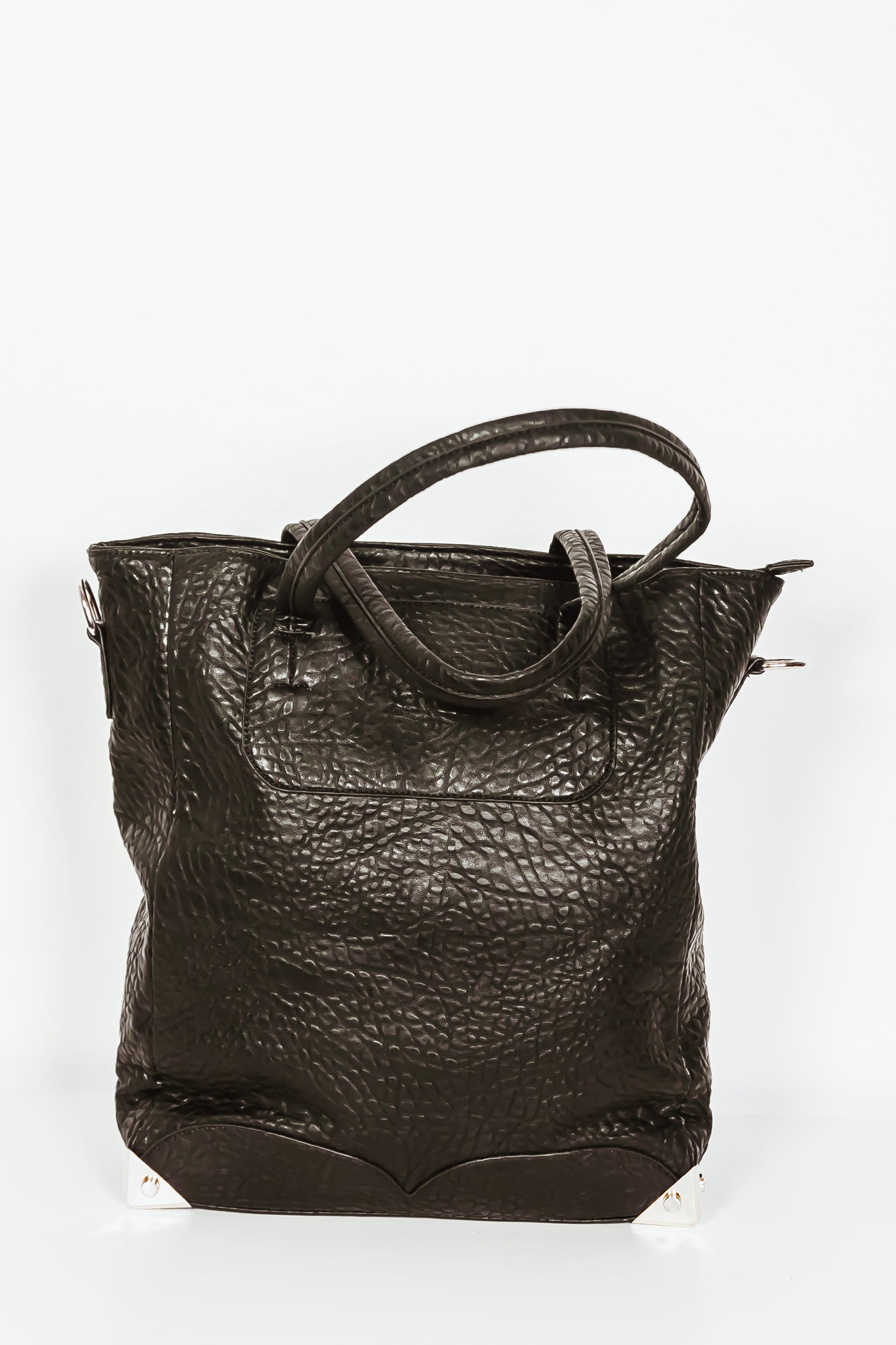 Slim Tote Medium Bag - Black