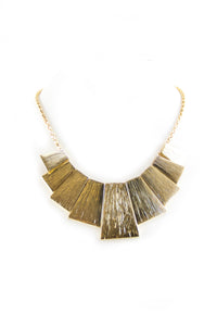 Tut Egyptian Plated Pndt Necklace - Haute & Rebellious