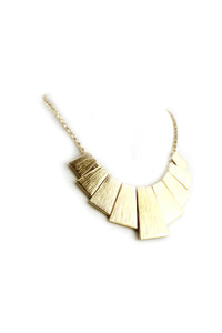 Tut Egyptian Plated Pndt Necklace - Haute & Rebellious