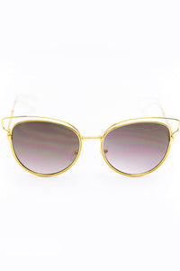 Set You Free Sunglasses - Gold - Haute & Rebellious