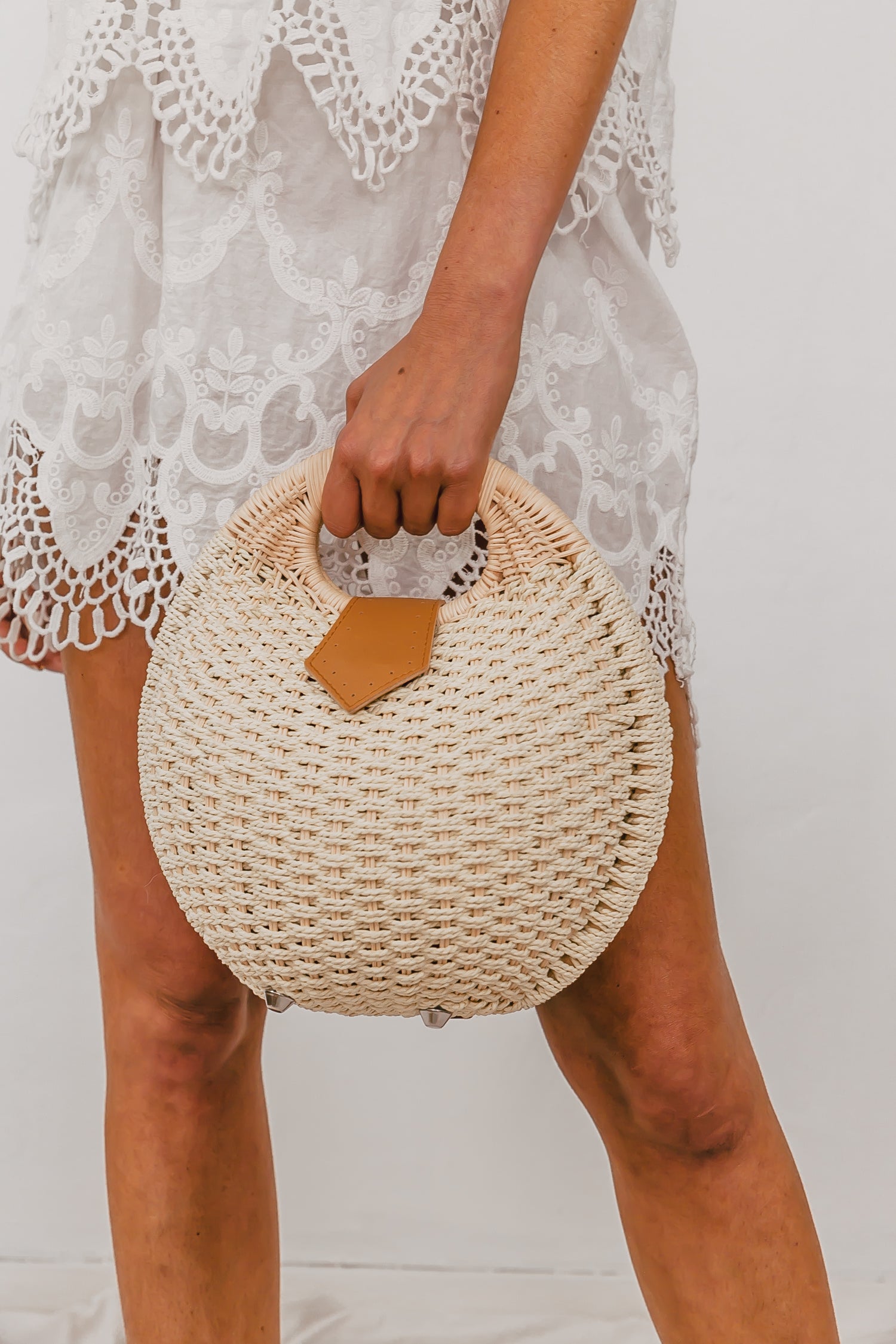 Round Hard Basket Bag – Haute & Rebellious
