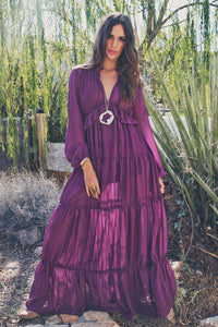 Estelle Tiered Ruffle Maxi Dress - Haute & Rebellious