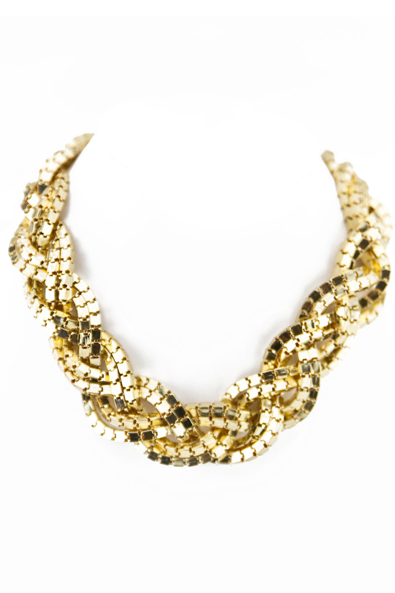 Rope Chain Necklace - Gold - Haute & Rebellious