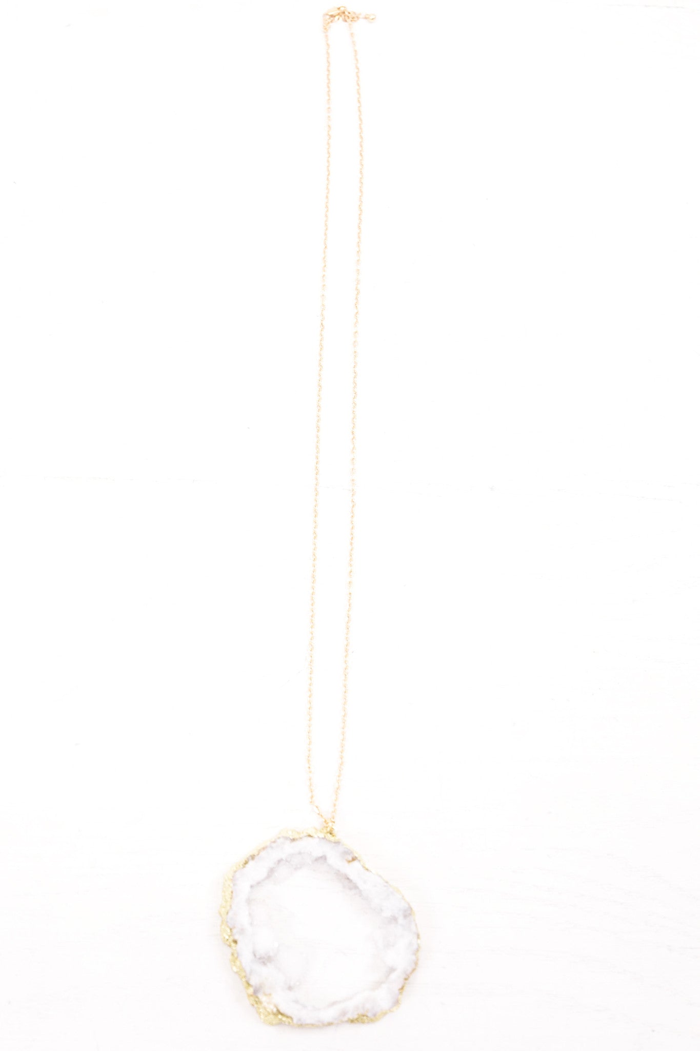 Quartz Necklace  - Gold - Haute & Rebellious