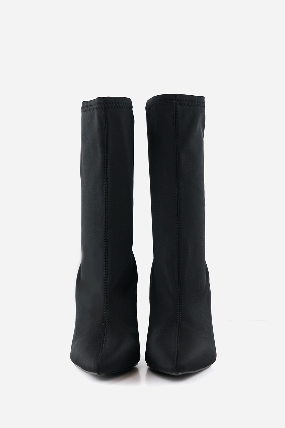 Pointy Sock Boots - Black