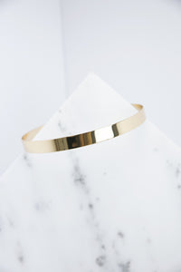 Gold Plated Choker - Haute & Rebellious