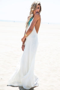 Leylana Linen Maxi Dress - Haute & Rebellious