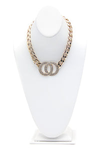 Cross Your O's Necklace - Haute & Rebellious