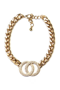 Cross Your O's Necklace - Haute & Rebellious