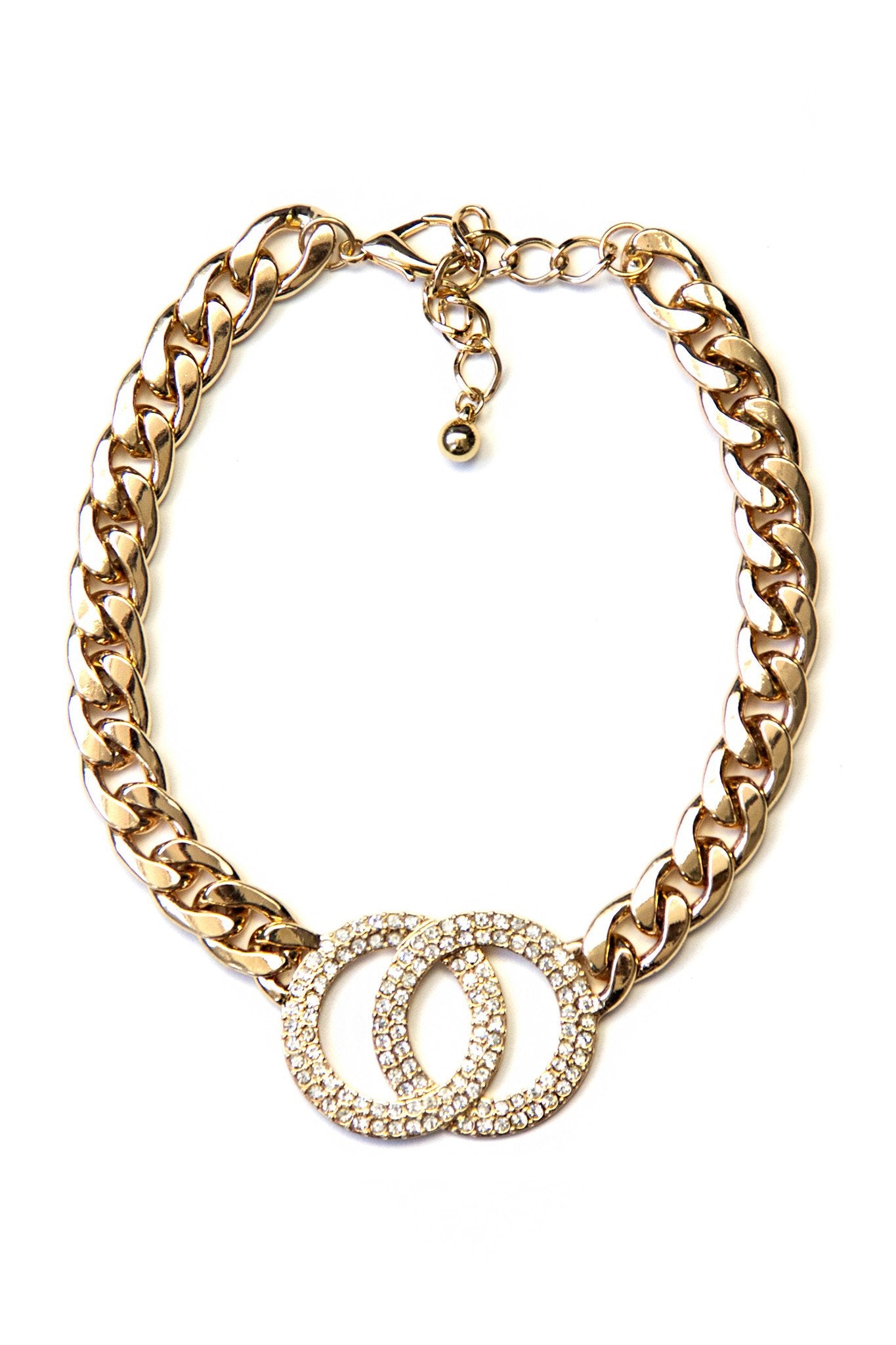 Cross Your O's Necklace - Haute & Rebellious