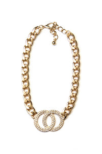 Cross Your O's Necklace - Haute & Rebellious