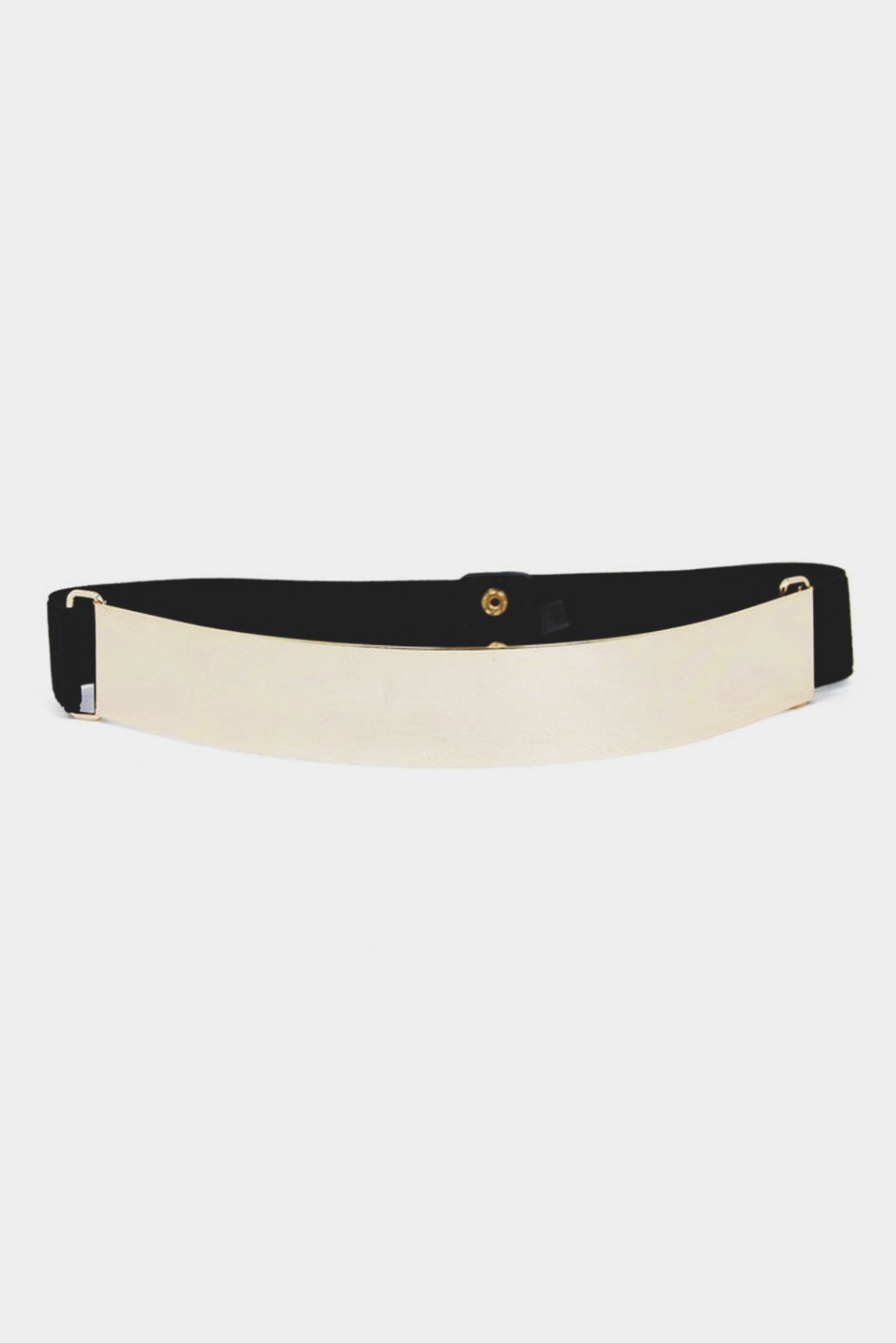 GOLD PLATED BELT - Black - Haute & Rebellious