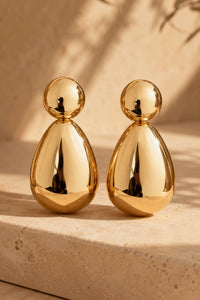 Aurea Sculptural Drop Earrings