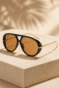 Riviera Oversized Aviator Sunglasses