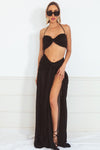 Zahana Two-Piece Skirt Set - Black
