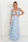 Show Me Ruffles Cropped Top and Skirt Set