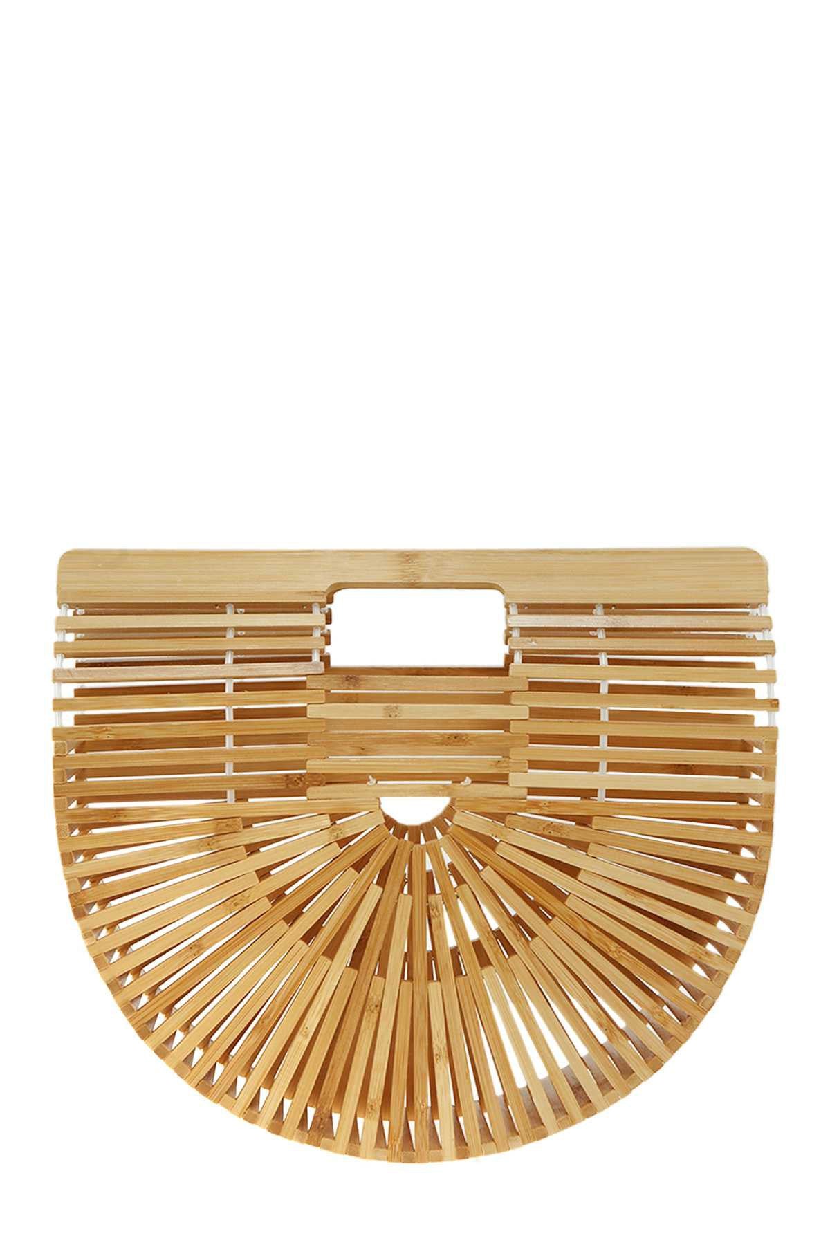 Bamboo Basket  Bag - Natural - Haute & Rebellious