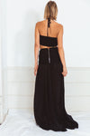 Zahana Two-Piece Skirt Set - Black