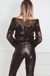 Long Sleeve Lace Top