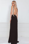 Elegant Maxi Dress with Contrast Detail