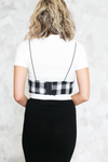 Plaid Bralette - Black - Haute & Rebellious