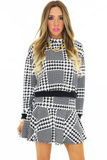 NEMON HOUNDSTOOTH SWEATSHIRT - Haute & Rebellious