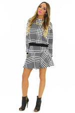 NEMON HOUNDSTOOTH SWEATSHIRT - Haute & Rebellious