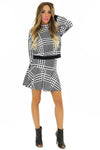 NEMON HOUNDSTOOTH SWEATSHIRT - Haute & Rebellious