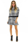 NEMON HOUNDSTOOTH SWEATSHIRT - Haute & Rebellious
