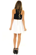 LANDONA QUILTED A-LINE SKIRT - Haute & Rebellious