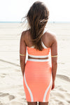 Tasha Neon Bandage Pencil Skirt - Haute & Rebellious
