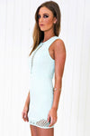Alexis Cross-Cutout Mini Dress - Haute & Rebellious