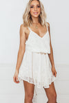 Marbella Lace Sun Dress - Natural