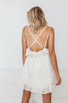 MARBELLA LACE SUN DRESS - Natural