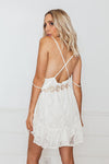 MARBELLA LACE SUN DRESS - Natural