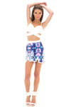 SURI TROPICAL MIRRORED SKIRT - Haute & Rebellious