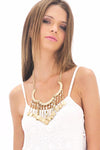GYPSY PRINCESS NECKLACE - GOLD - Haute & Rebellious
