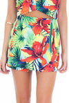 MALANA TROPICAL PRINT SKORT - Haute & Rebellious