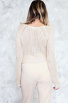 Chunk Knit Sweater - Natural