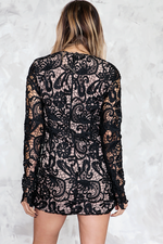 Long Sleeve Lace Dress