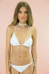 Summer Days Bikini Bottom - White - Haute & Rebellious