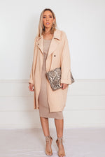 Double Breasted Blazer Coat