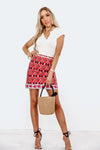 Tribal Embroided Skirt /// Only 1-M Left ///