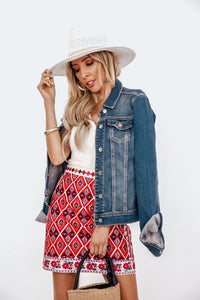 Tribal Embroided Skirt