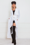 Light-Weight Coat - White