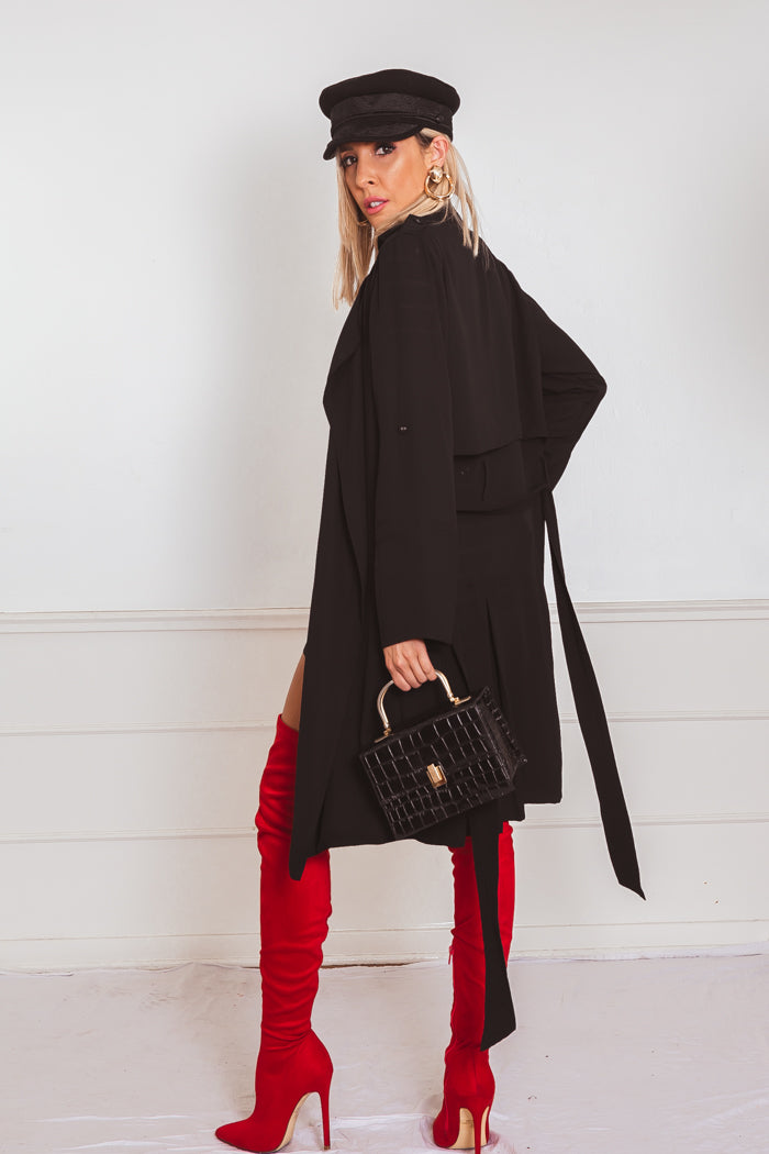 Lightweight Coat - Black