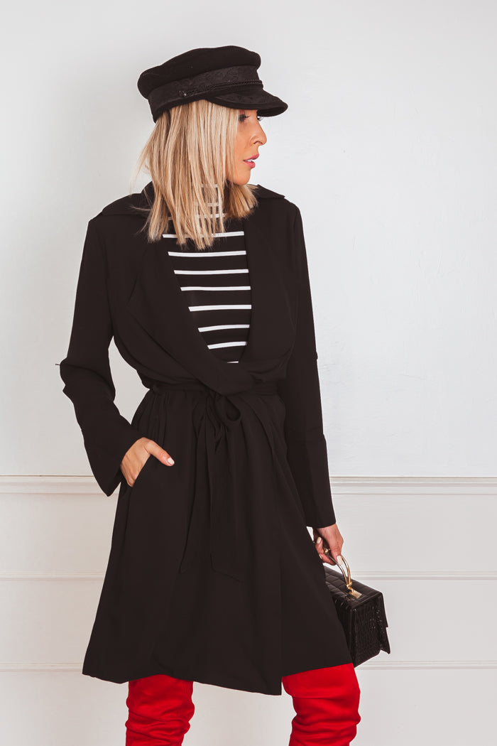 Lightweight Coat - Black